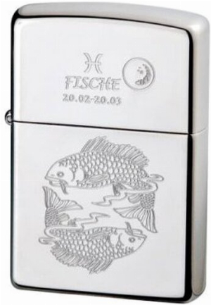 Zippo-Feuerzeug Sternzeichen Fische