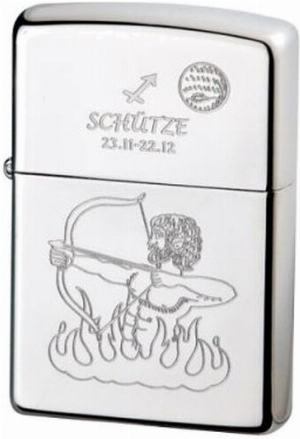 Zippo-Feuerzeug Sternzeichen Schütze