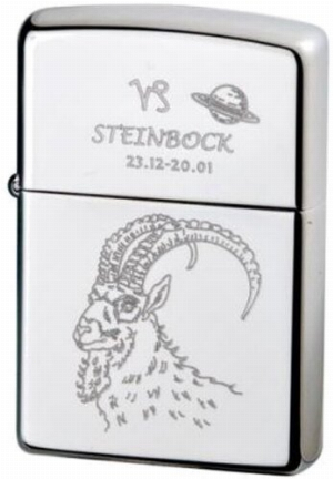 Zippo-Feuerzeug Sternzeichen Steinbock