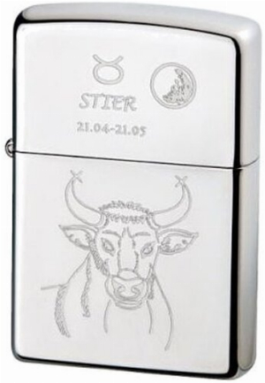 Zippo-Feuerzeug Sternzeichen Stier