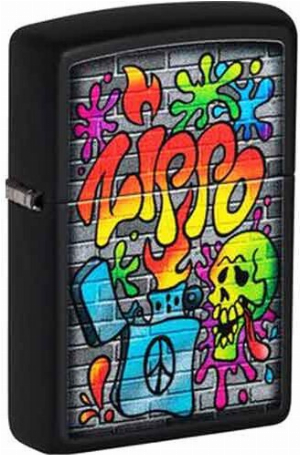 Zippo Feuerzeug Street Art
