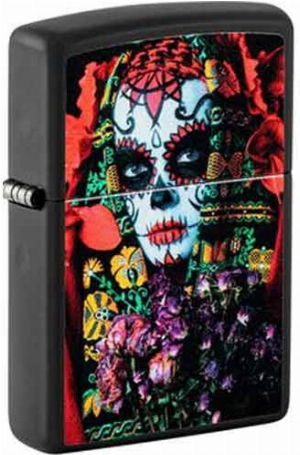 Zippo Feuerzeug Sugar Skull Woman