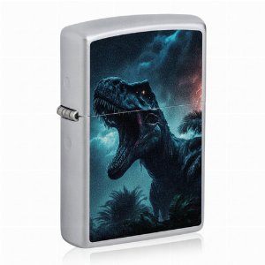 Zippo Feuerzeug T Rex satin finish color