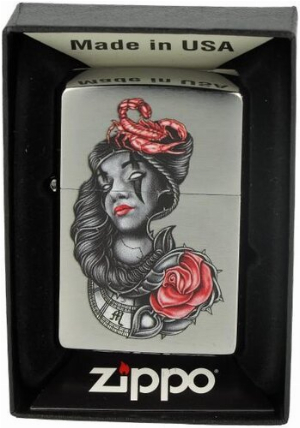 Zippo Feuerzeug Tattoo Design 60005229