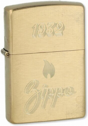 Zippo Feuerzeug Vintage Design Auto Engrave 204B