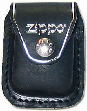 Zippo Gürteltasche Schwarz Lasche
