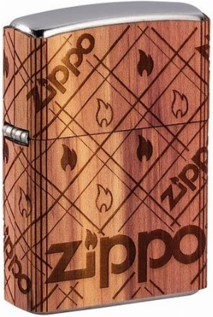 Zippo Woodchuck USA Design Cedar Emblem