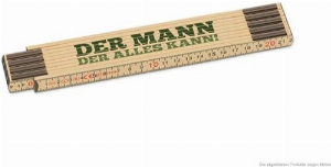 Zollstock Meterstab Der Mann der alles kann