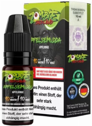 Zombie Nikotinsalz Liquid ApfelSeiMudda 10mg