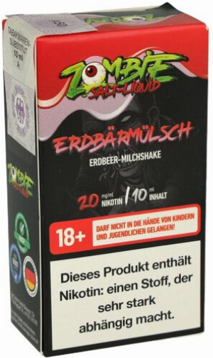 Zombie Nikotinsalz Liquid Erdbärmülsch 20mg