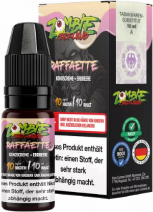 Zombie Nikotinsalz Liquid Raffaette 10mg