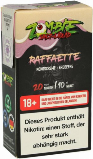 Zombie Nikotinsalz Liquid Raffaette 20mg