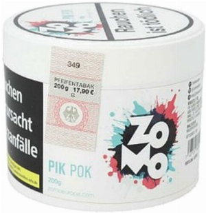 Zomo Pik Pok 200g Shisha Tabak 