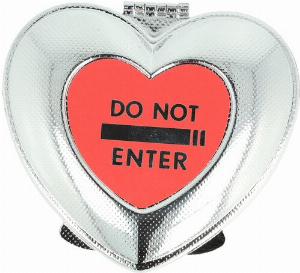 Zorr Heart Taschenascher DO NOT ENTER Rot