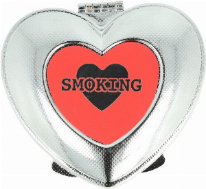 Zorr Heart Taschenascher SMOKING Rot