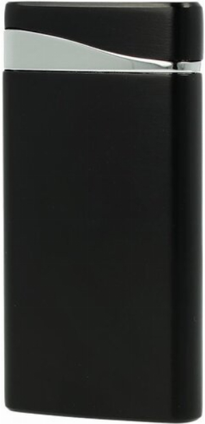 ZORR Star Flat Double Flame Feuerzeug Jet/Piezo schwarz