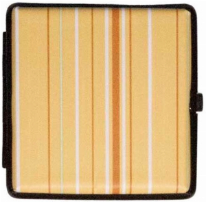 Zorr Zigarettenetui Stripes beige 20er