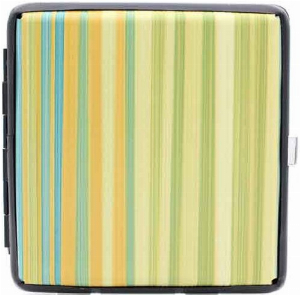 Zorr Zigarettenetui Stripes gelb 20er