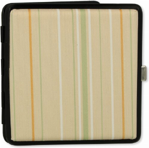 Zorr Zigarettenetui Stripes hellbraun 20er