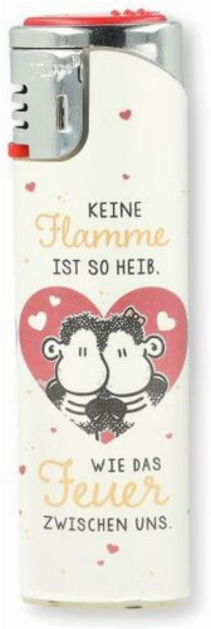 Zorro Sheepworld Heart Keine Flamme ist so heiß, Feuerzeug 2v6