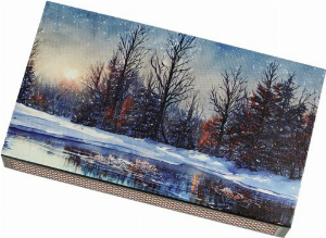 Zündhölzer Winter Landscape 1x45 Stück See
