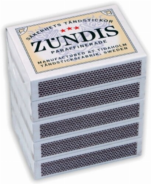 Zündis Anzünder für Pfeifen 5x50 Stück