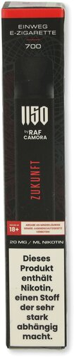 1150 RAF Camora Einweg E-Shisha Zukunft 20mg