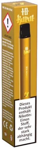 18 Karat Einweg E-Shisha Lemon Ice 16mg 800 Züge