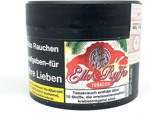 187 Ello & Raffa 200g Shisha Tabak 