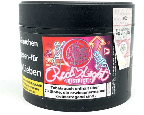 187 Red Light District 200g Shisha Tabak  187 Red Light District 200g Shisha Tabak