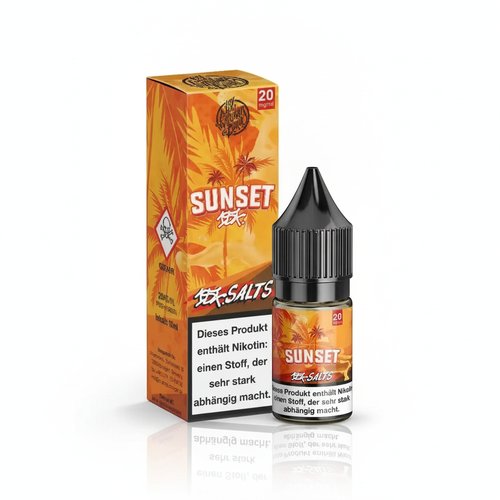 187 Salts Nikotinsalt Liquid Sunset 10ml 20mg/ml