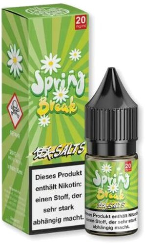 187 Salts Nikotinsalz Liquid Spring Break 10ml 20mg/ml