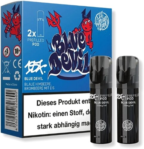 187 Strassenbande Blue Devil Prefilled Pod 2x2ml 20mg