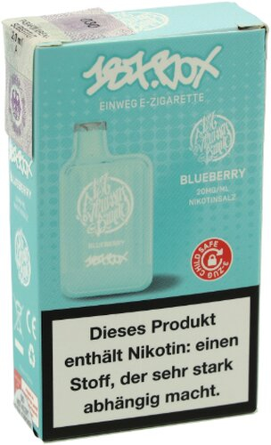 187 Strassenbande Box Blueberry Einweg E-Zigarette 20mg