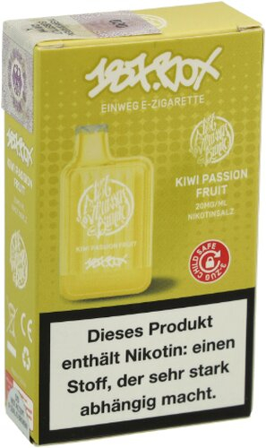 187 Strassenbande Box Kiwi Passion Fruit Einweg E-Zigarette 20mg