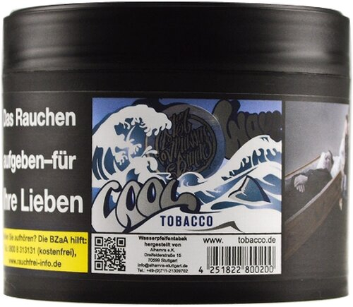 187 Strassenbande Cool Wave Shisha Tabak 200g Dose