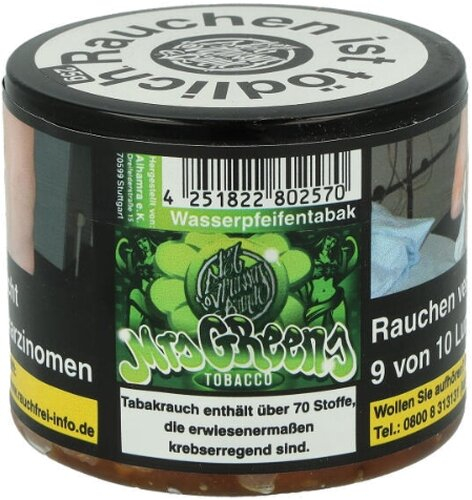 187 Strassenbande Mrs Greens Shisha Tabak 25g