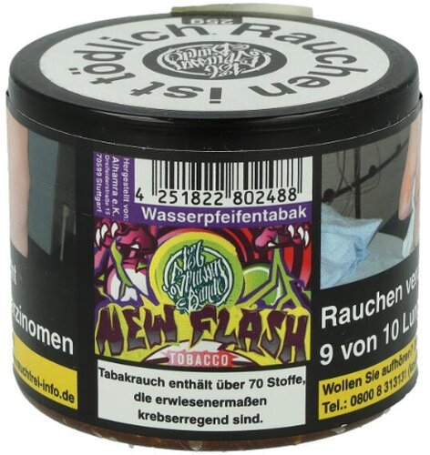 187 Strassenbande New Flash Shisha Tabak 25g