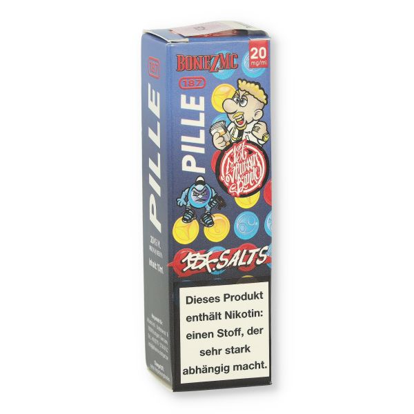 187 Strassenbande Pille Bonez MC Nikotinsalzliquid 20mg