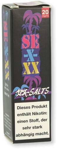187 Strassenbande SE-X-XX Nikotinsalzliquid 20mg 187 Strassenbande SE-X-XX Nikotinsalzliquid 20mg