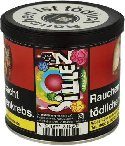 187 Strassenbande Siwlez Shisha Tabak 200g