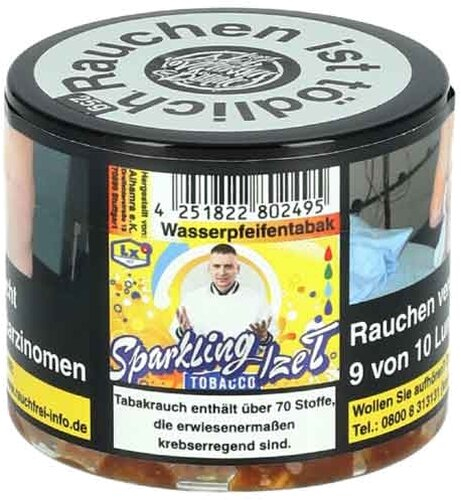 187 Strassenbande Sparkling Izet Shisha Tabak 25g