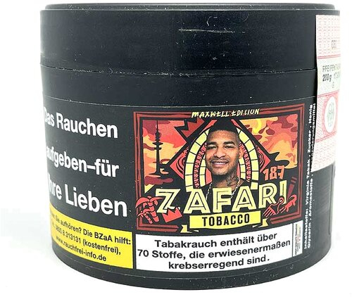 187 Zafari 200g Shisha Tabak 187 Zafari 200g Shisha Tabak