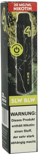 4 Vape Einweg E-Zigarette Slow Blow 20mg 4 Vape Einweg E-Zigarette Slow Blow 20mg