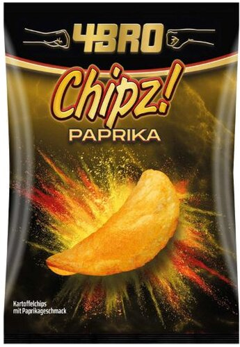 4Bro ChipZ! Paprika 125g 4Bro ChipZ! Paprika 125g