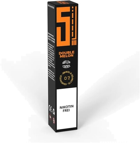 5 EL Double Melon Aroma Einweg E-Shisha Nikotinfrei