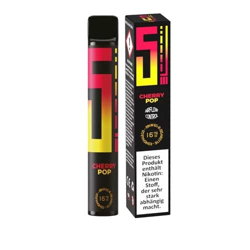 5EL Einweg E -Shisha Cherry Pop 16mg 5EL Einweg E -Shisha Cherry Pop 16mg
