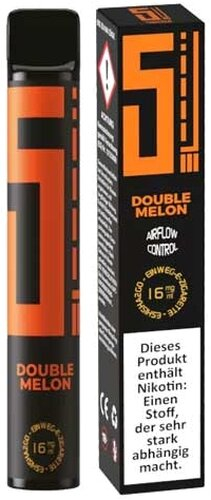 5EL Einweg E-Shisha Double Melon 16mg