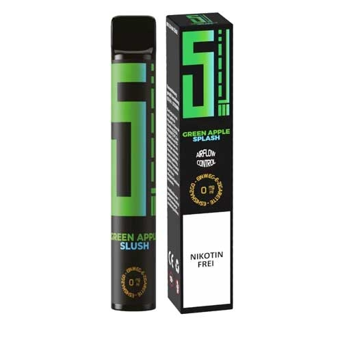 5EL Einweg E-Shisha Green Apple Splash 0mg 5EL Einweg E-Shisha Green Apple Splash 0mg