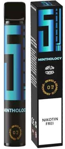 5EL Einweg E-Shisha Minthology 0mg